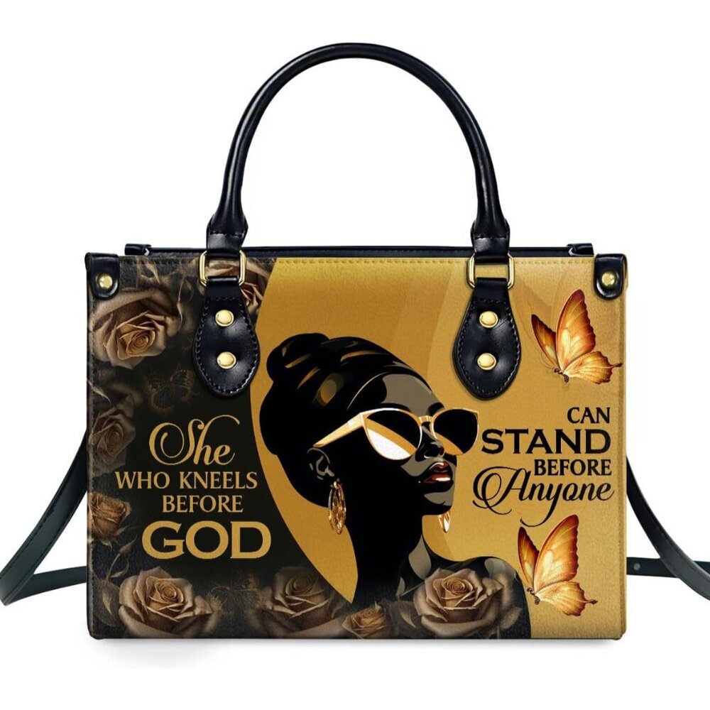 Elegant Leather Handbag with Adjustable Strap - Perfect for Any Occasion